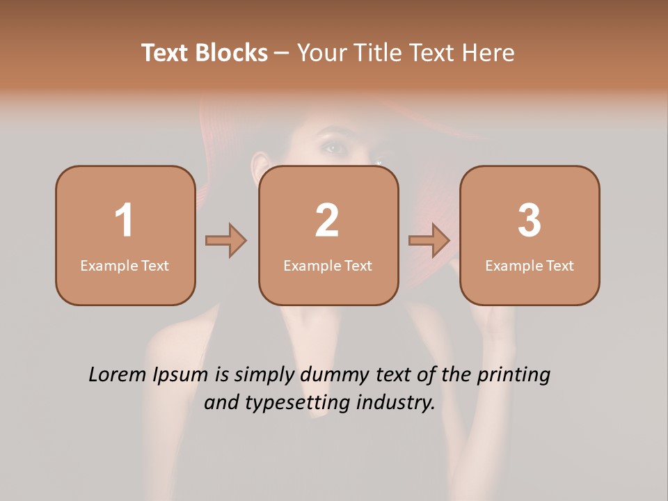 Elegant Braid View PowerPoint Template