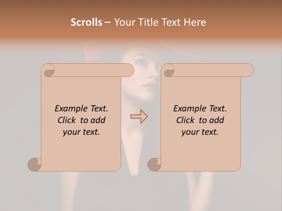 Elegant Braid View PowerPoint Template