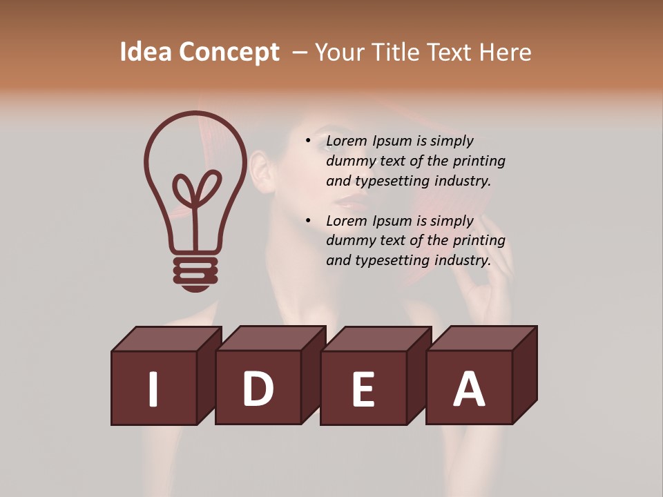 Elegant Braid View PowerPoint Template