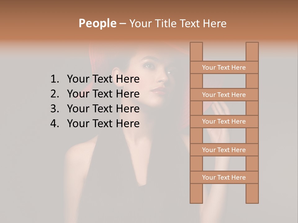 Elegant Braid View PowerPoint Template