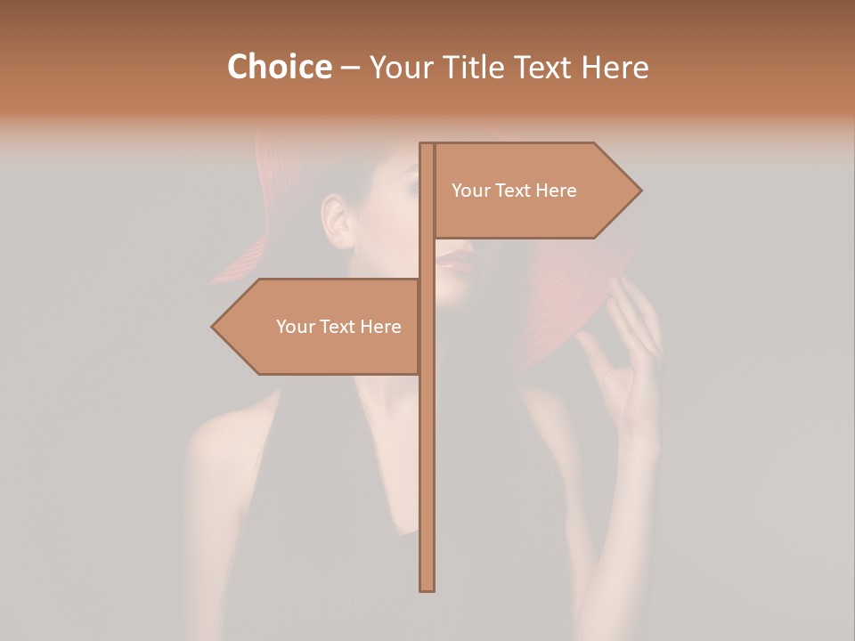 Elegant Braid View PowerPoint Template