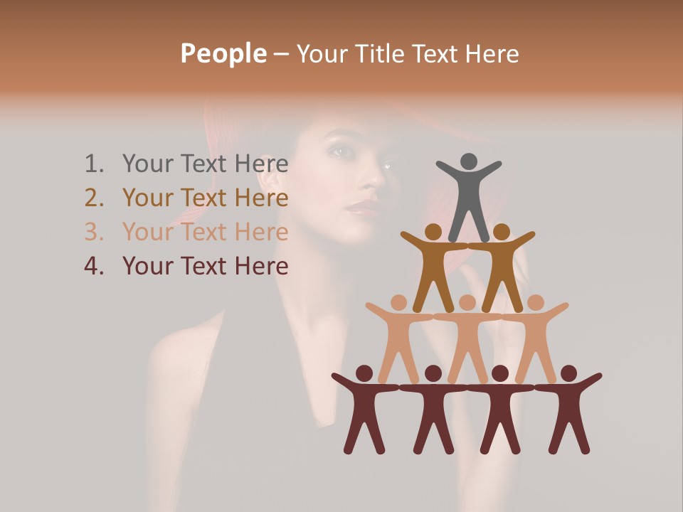 Elegant Braid View PowerPoint Template