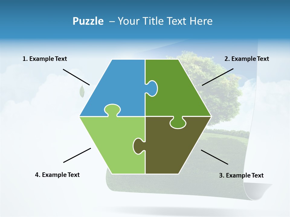 Street Paper Roll PowerPoint Template