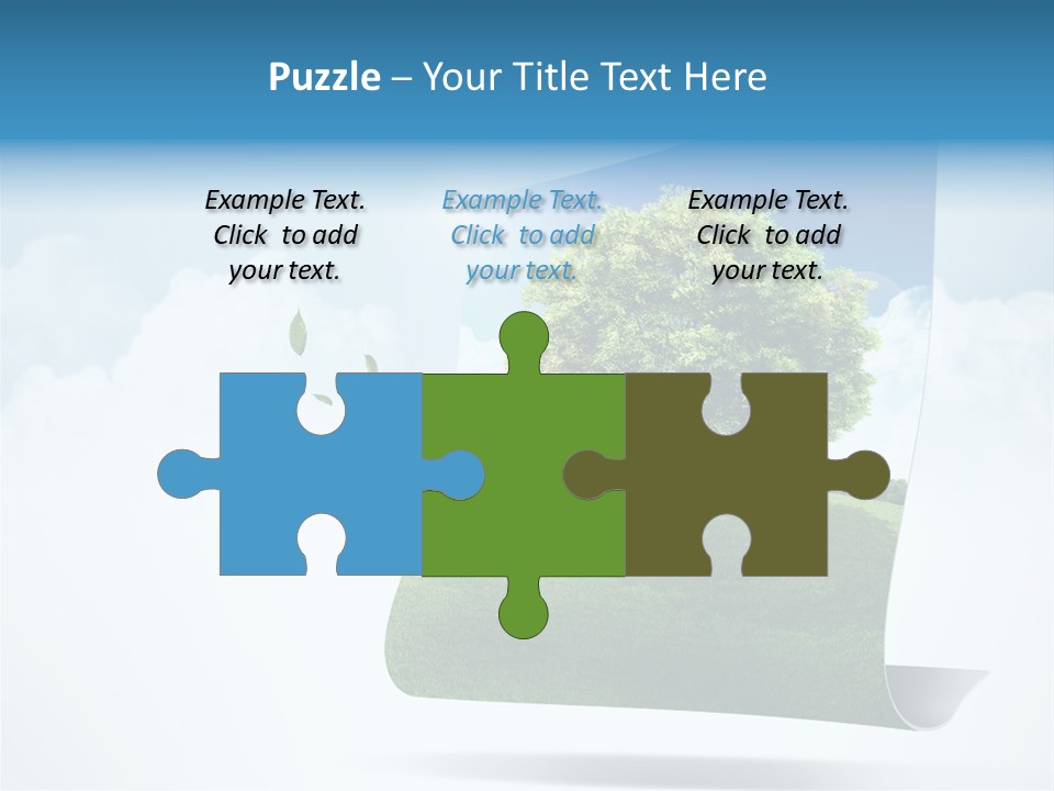 Street Paper Roll PowerPoint Template