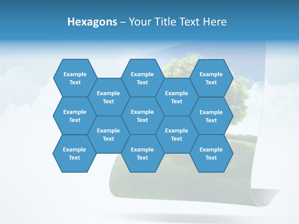 Street Paper Roll PowerPoint Template