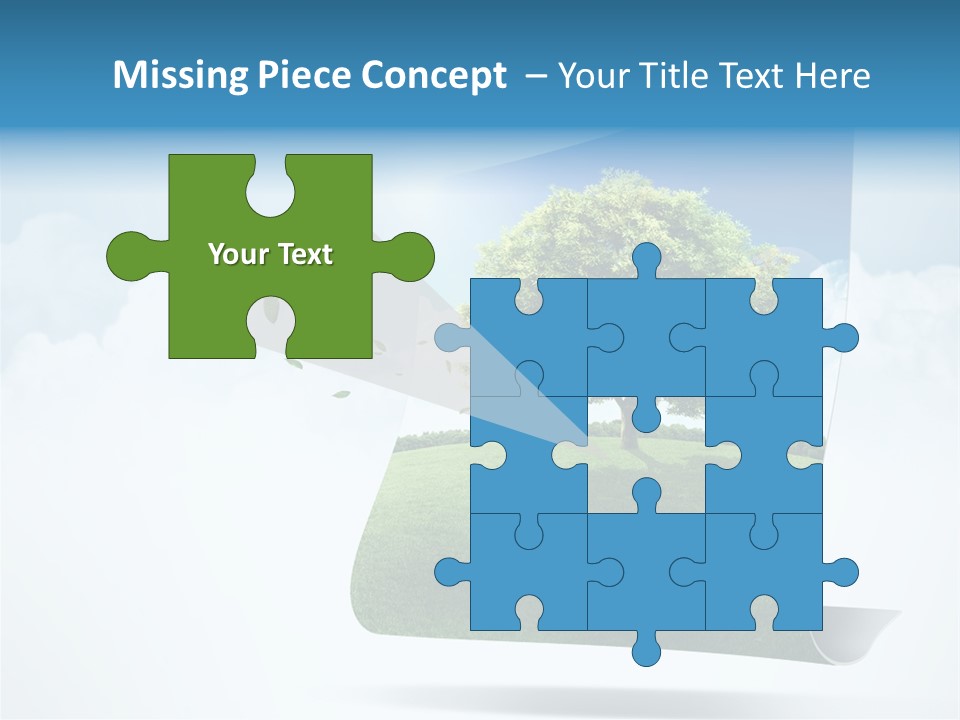 Street Paper Roll PowerPoint Template