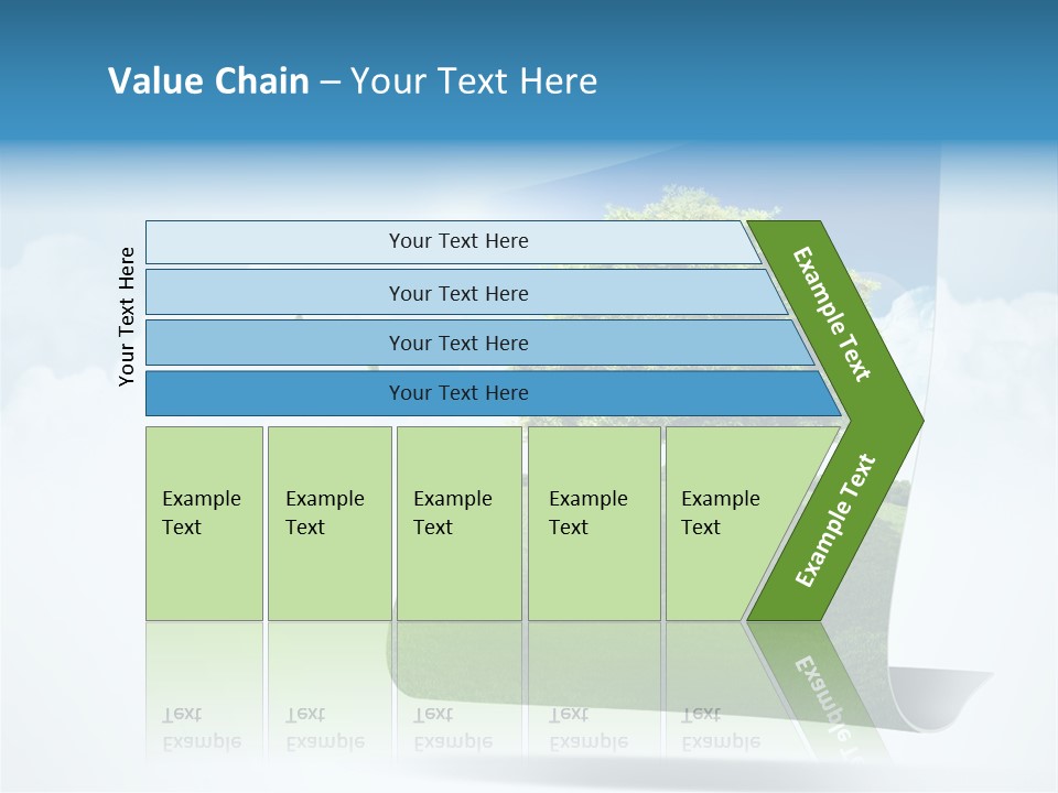 Street Paper Roll PowerPoint Template