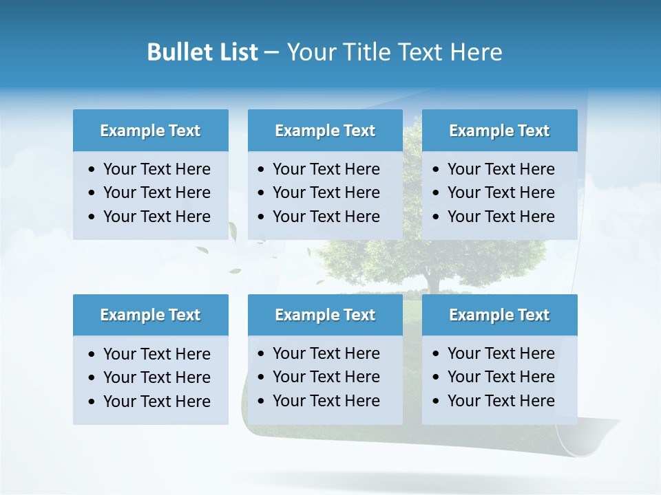 Street Paper Roll PowerPoint Template