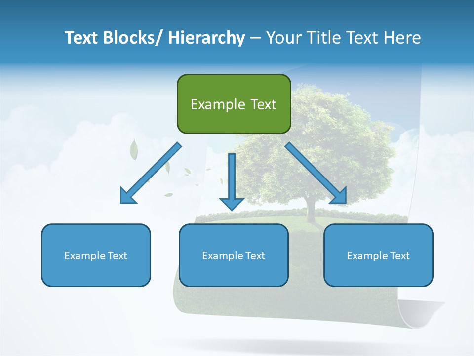 Street Paper Roll PowerPoint Template