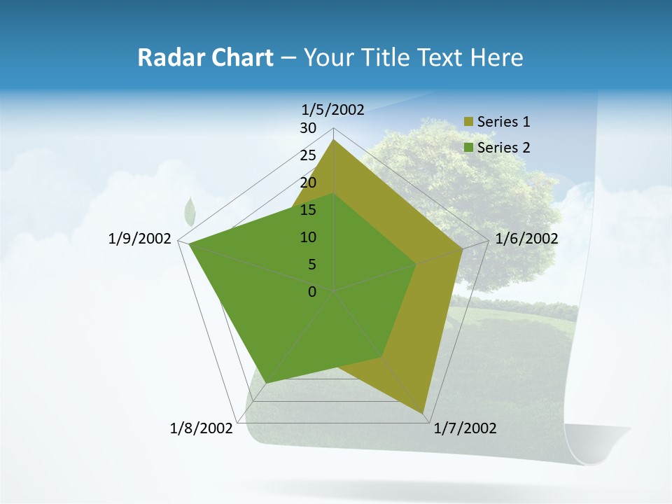 Street Paper Roll PowerPoint Template