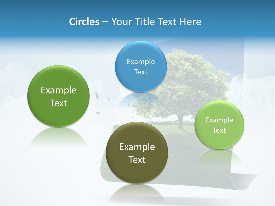 Street Paper Roll PowerPoint Template