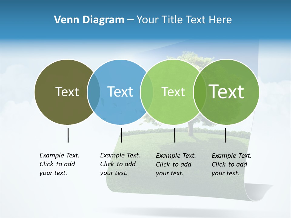 Street Paper Roll PowerPoint Template