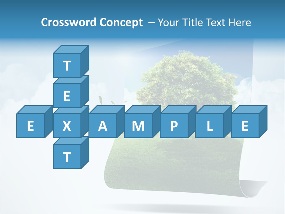 Street Paper Roll PowerPoint Template