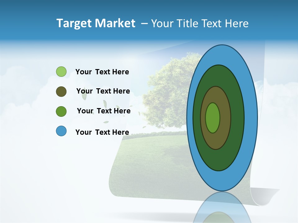 Street Paper Roll PowerPoint Template