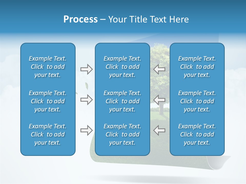 Street Paper Roll PowerPoint Template