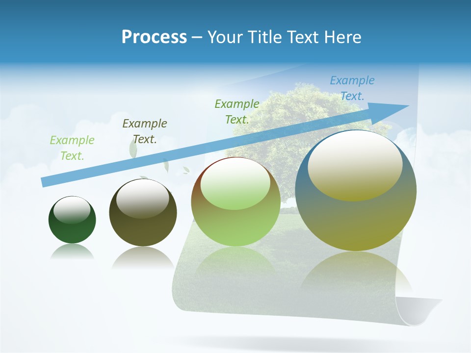 Street Paper Roll PowerPoint Template