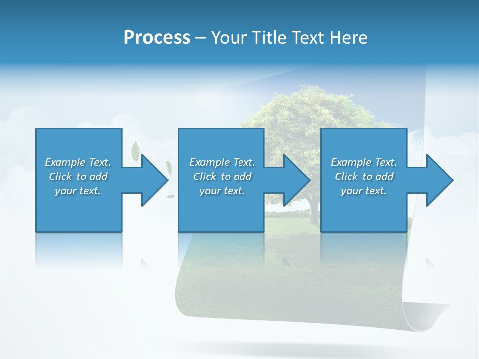 Street Paper Roll PowerPoint Template