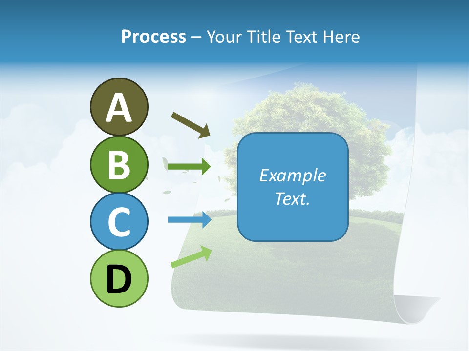 Street Paper Roll PowerPoint Template