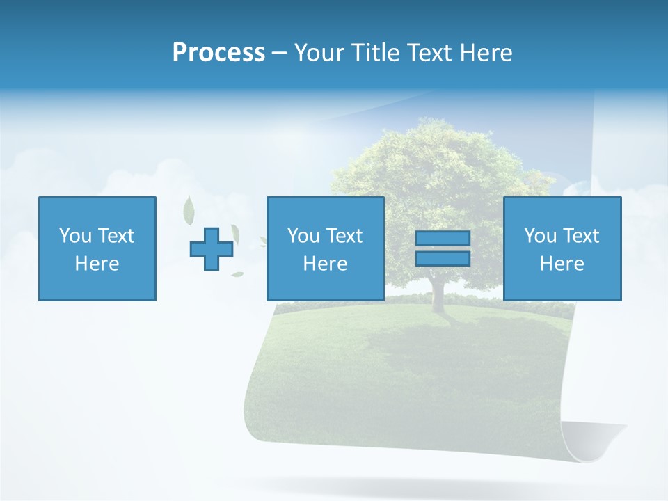 Street Paper Roll PowerPoint Template