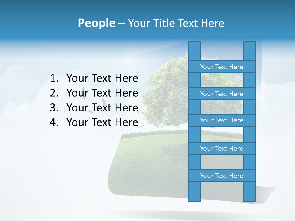 Street Paper Roll PowerPoint Template