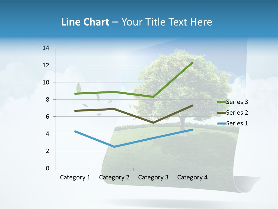 Street Paper Roll PowerPoint Template