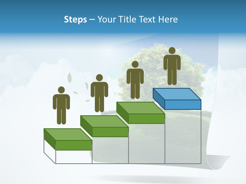 Street Paper Roll PowerPoint Template