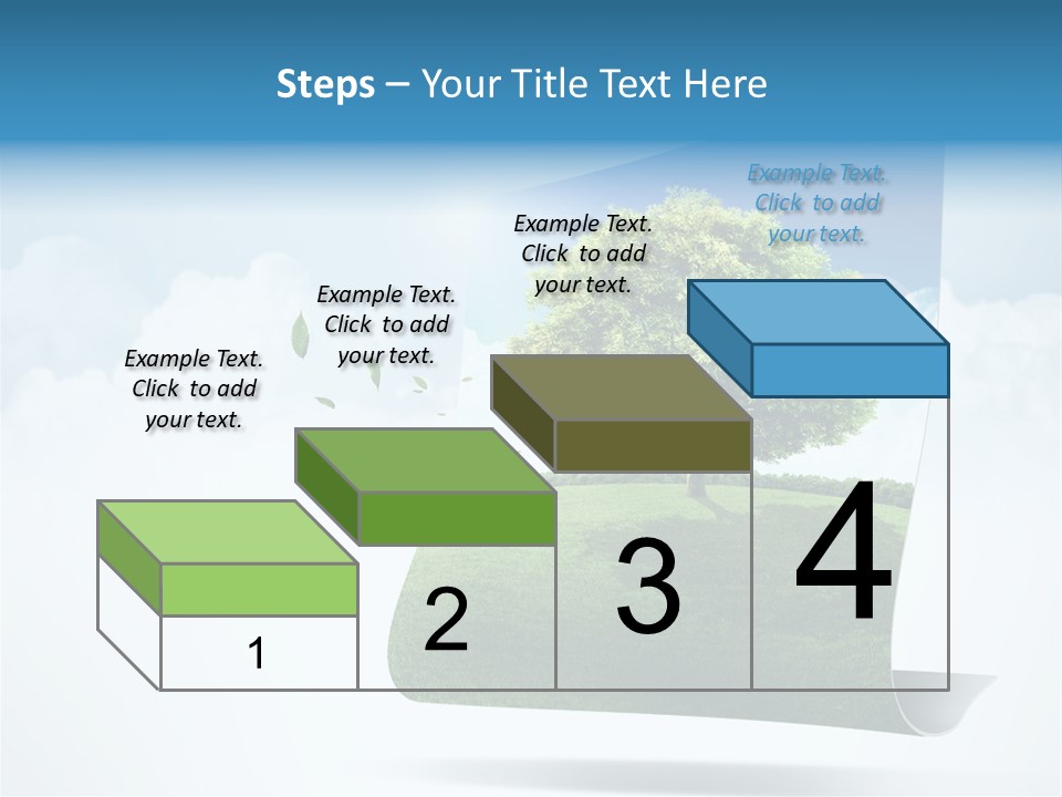 Street Paper Roll PowerPoint Template