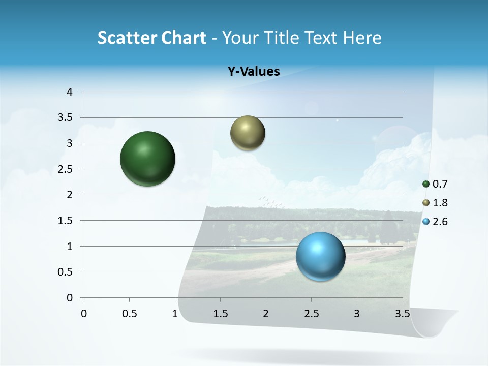 Sky Blue Nature PowerPoint Template