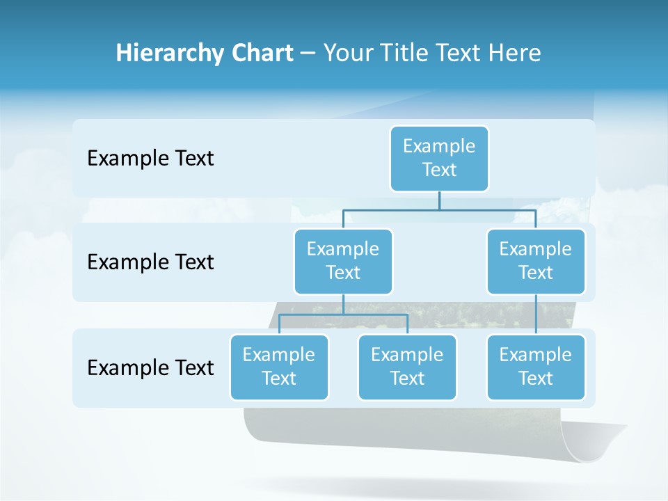 Sky Blue Nature PowerPoint Template