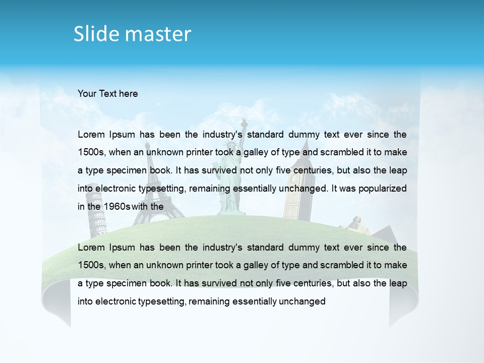 European City Travel PowerPoint Template