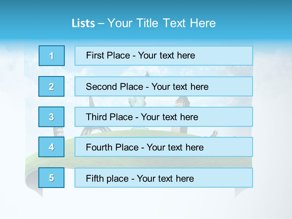 European City Travel PowerPoint Template