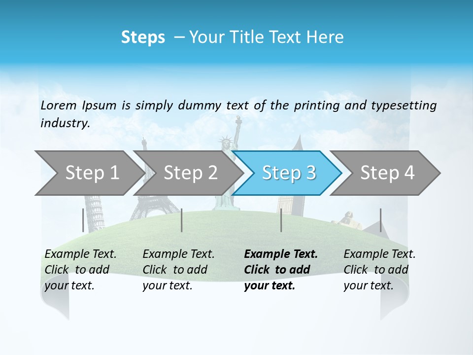 European City Travel PowerPoint Template