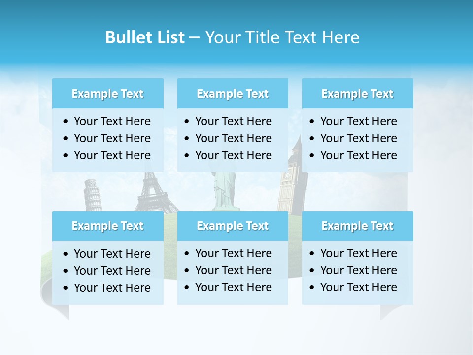 European City Travel PowerPoint Template