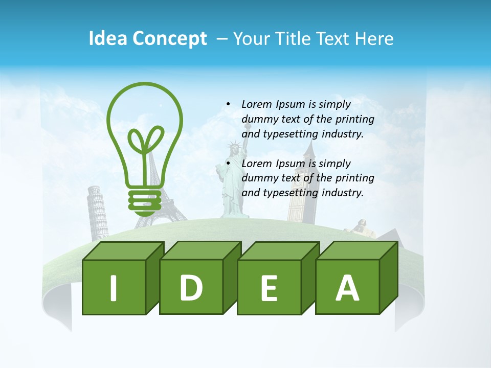 European City Travel PowerPoint Template