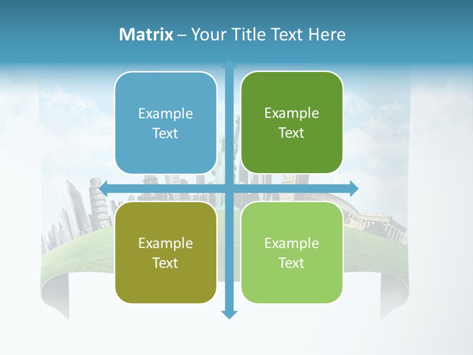 Touristic Collage Retro PowerPoint Template