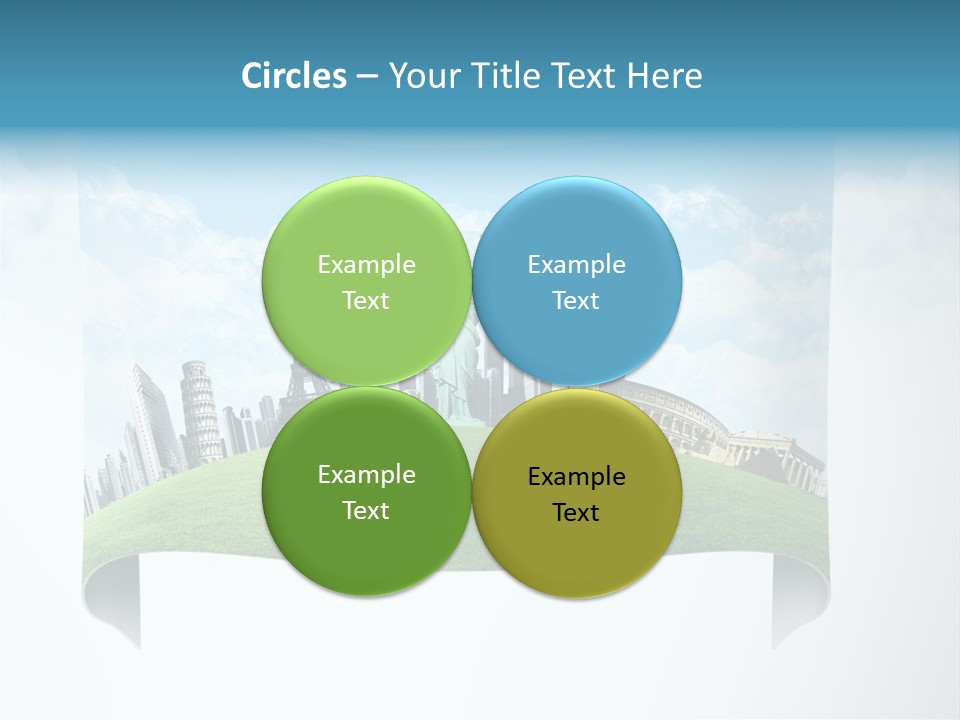 Touristic Collage Retro PowerPoint Template