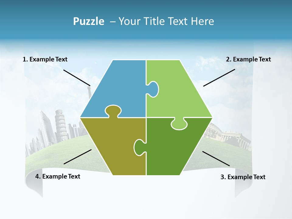 Touristic Collage Retro PowerPoint Template