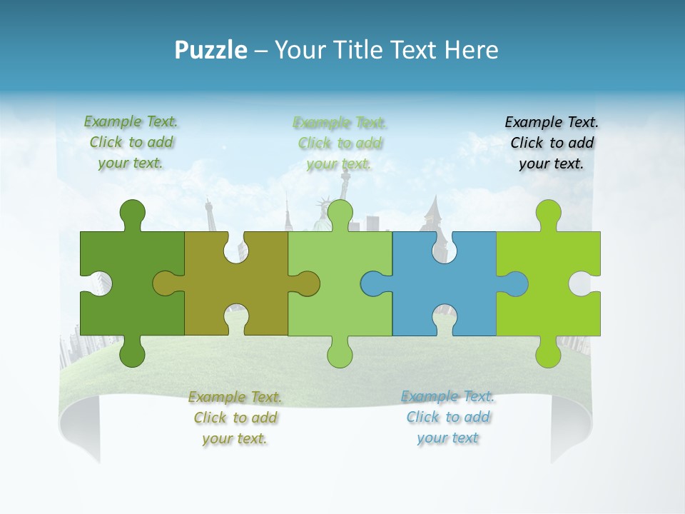 Touristic Collage Retro PowerPoint Template