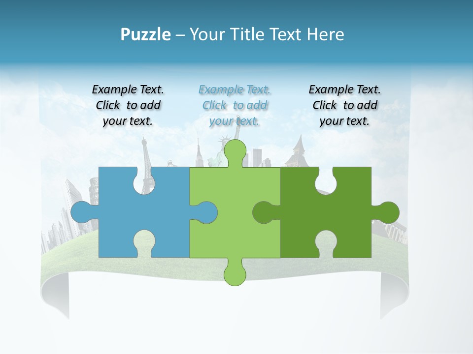 Touristic Collage Retro PowerPoint Template