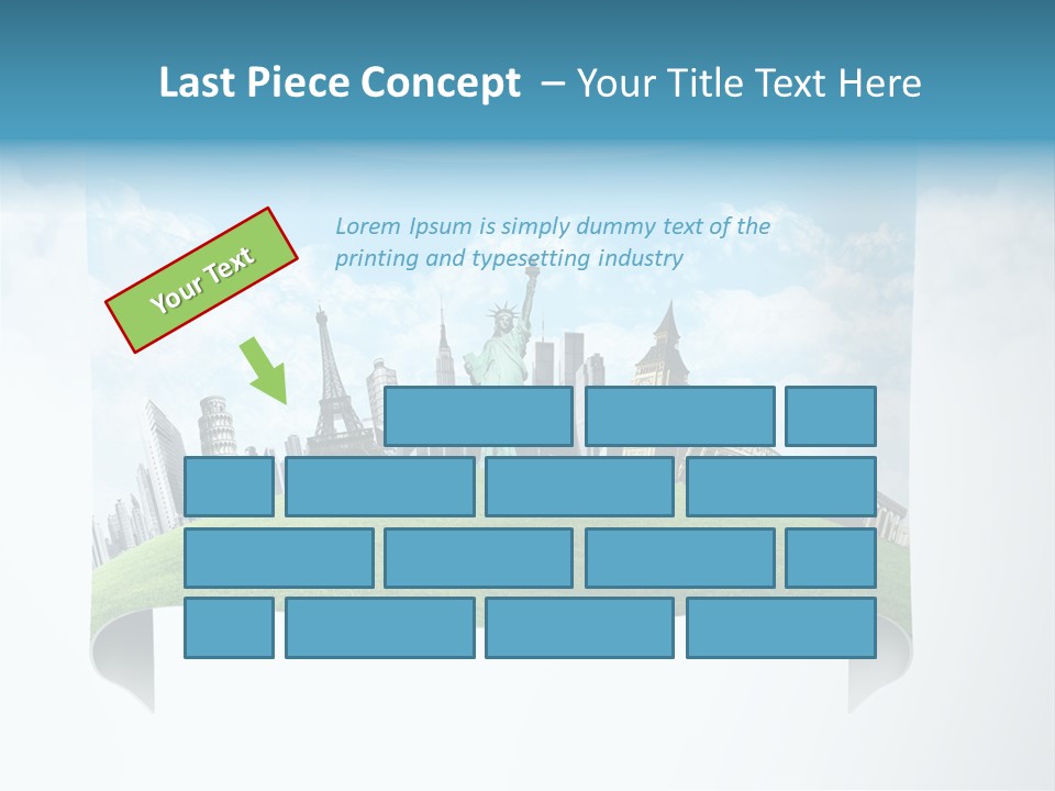 Touristic Collage Retro PowerPoint Template