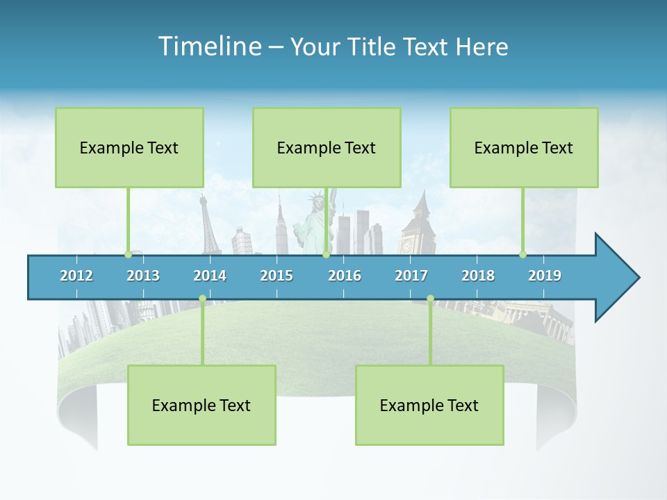 Touristic Collage Retro PowerPoint Template