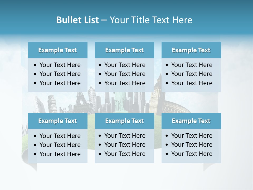 Touristic Collage Retro PowerPoint Template