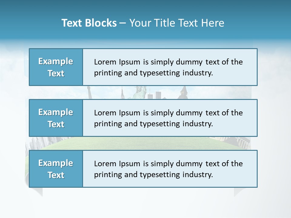 Touristic Collage Retro PowerPoint Template