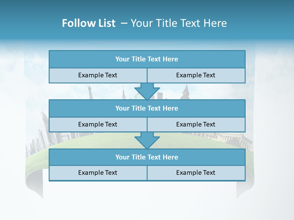 Touristic Collage Retro PowerPoint Template