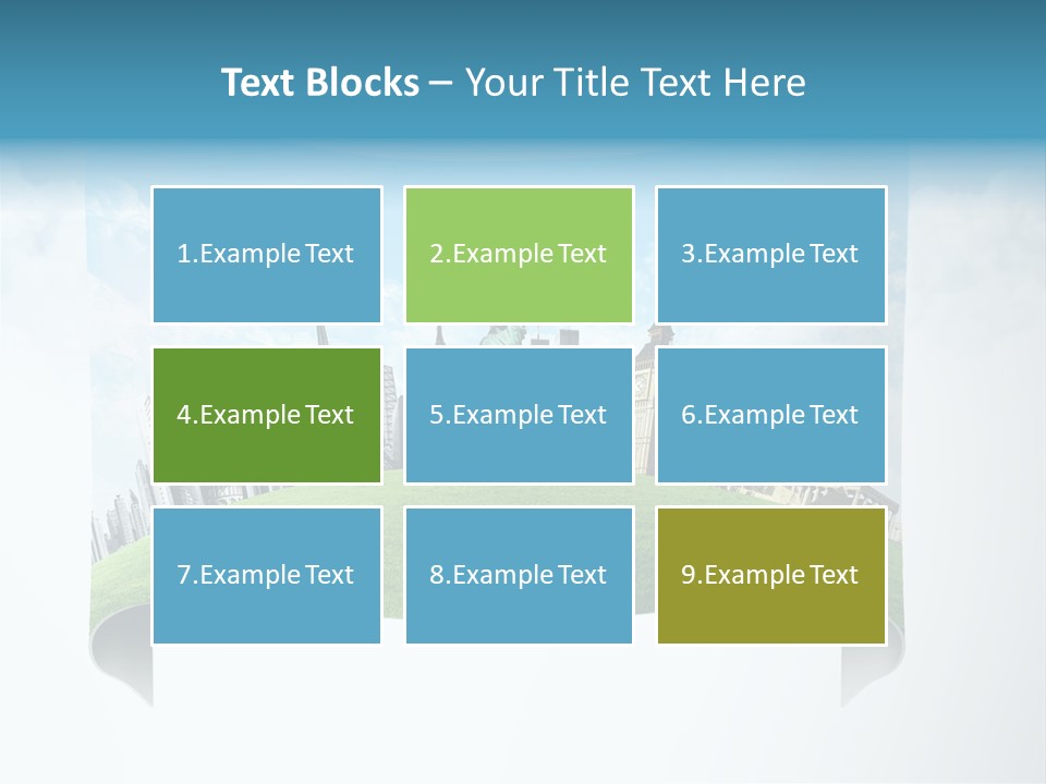 Touristic Collage Retro PowerPoint Template