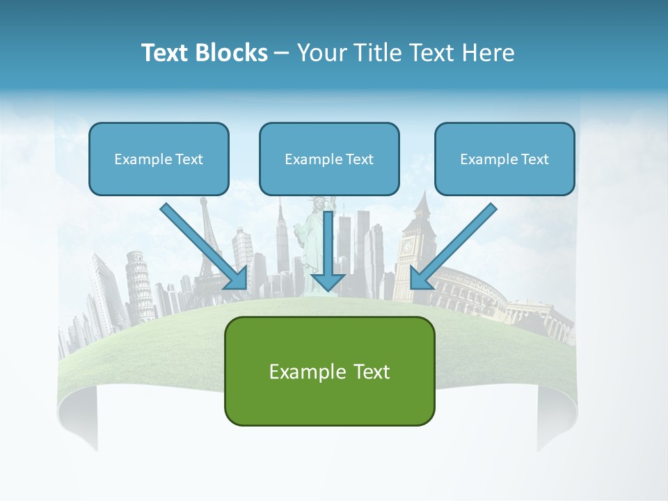 Touristic Collage Retro PowerPoint Template