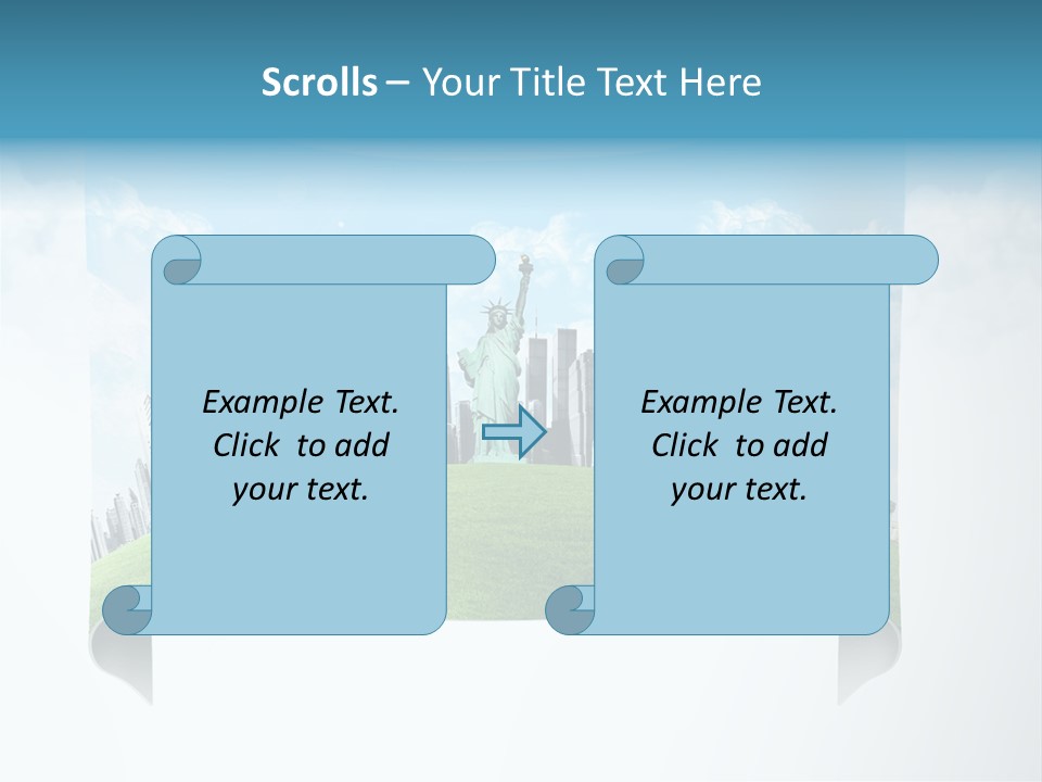 Touristic Collage Retro PowerPoint Template