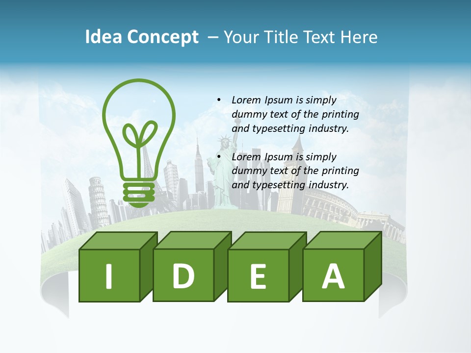 Touristic Collage Retro PowerPoint Template