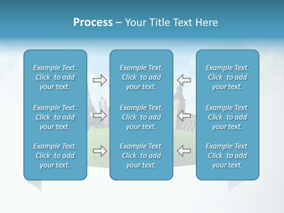 Touristic Collage Retro PowerPoint Template
