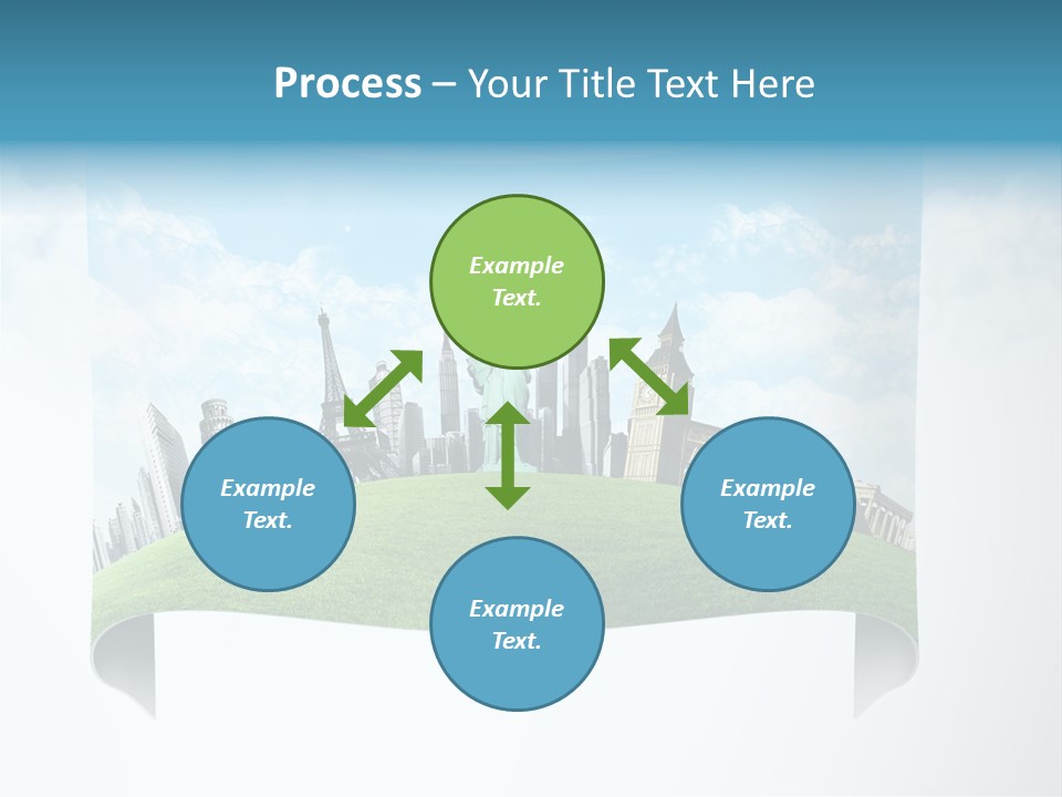 Touristic Collage Retro PowerPoint Template